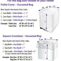Alternative view of Gusseted Poly Bag on Roll | G9496POR